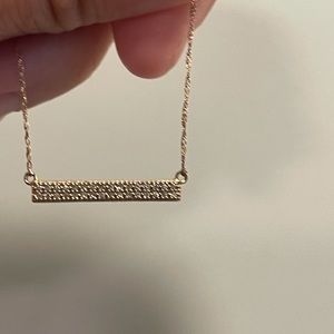 COPY - COPY - A bar necklace! It’s very danity! It’s cute!